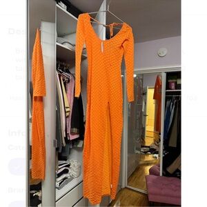 Beginning Boutique Maxi long sleeve cover up